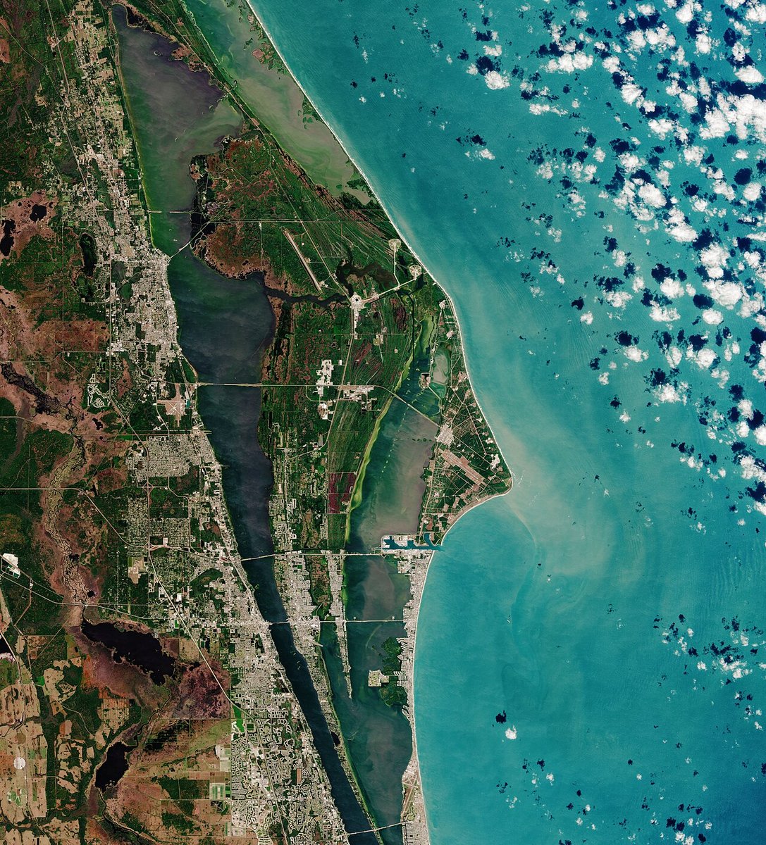 North Cocoa Beach, FL - Súbor:Space Coast, Florida ESA23254216.jpeg – Wikipédia